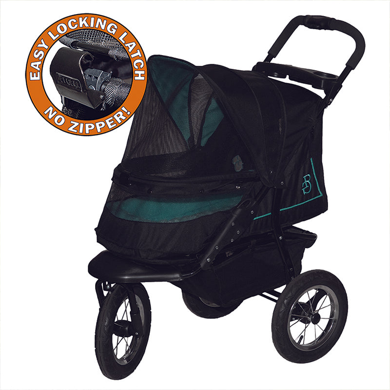 Pet Gear NV No Zip Pet Stroller Skyline