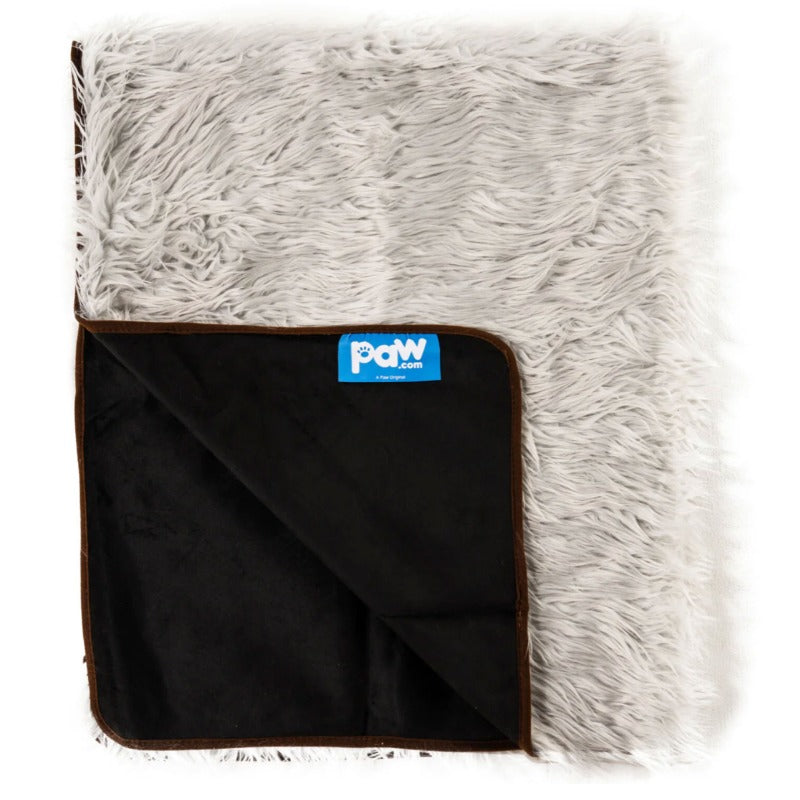 Paw Brands PupProtector Waterproof Throw Blanket Grey