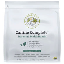 Front image of the Canine Complete Enhanced Multivitamins in 1.814 kg bag 