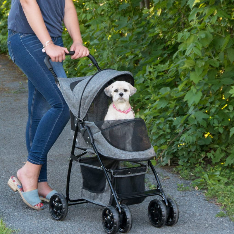 dog stroller pick up today Happy Trails Pet Stroller, Dark Platinum