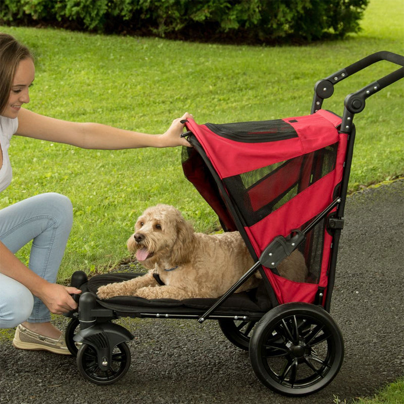 pet gear excursion no-zip dog & cat stroller Pet Gear Excursion No-Zip Pet Stroller