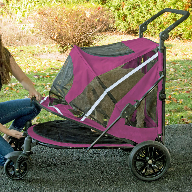 doggyride novel dog jogger stroller Expedition No-Zip Pet Stroller by Pet Gear