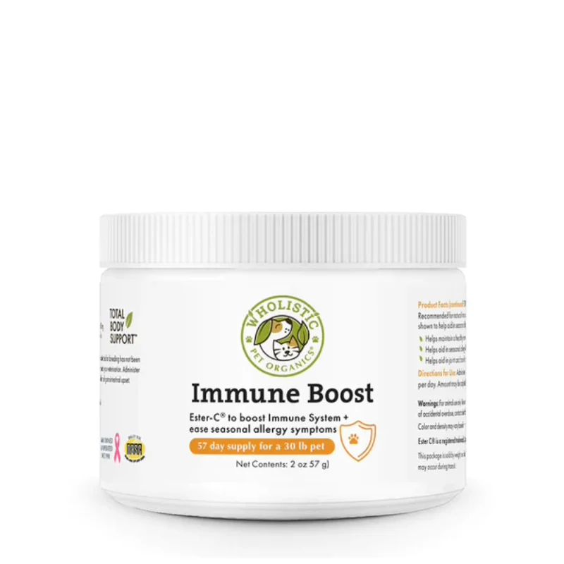 Wholistic Pet Organics, Immune Boost (FORMERLY ESTER-C®) Questions & Answers