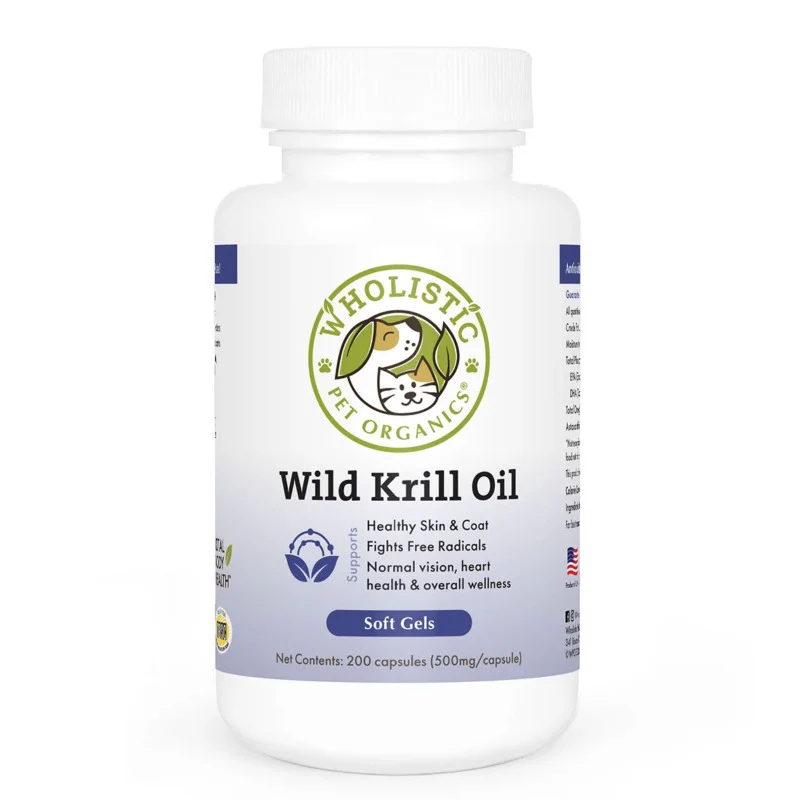 Wholistic Pet Organics, Krill Oil Soft Gels Questions & Answers