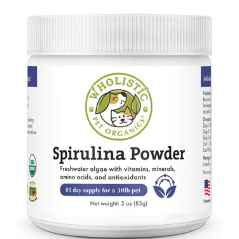Wholistic Pet Organics, Spirulina Questions & Answers