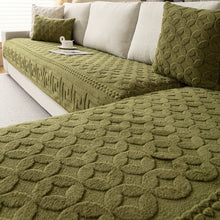 L Shape Couch Cover – Heavy Duty Waterproof Couch Cover for Dogs, Stylish Green Sofa Protector