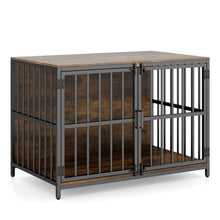40 Inch Dog Crate Furniture Dog Kennel with Dual Lockable Double Doors