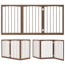 30 Inch Tall Wooden Pet Fence for Cats Small and Medium Dogs