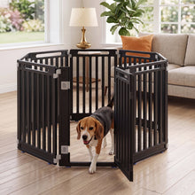 8-Panel Dog Playpen 31.5" Height Indoor Outdoor HDPE