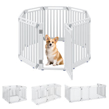 8-Panel Dog Playpen 31.5" Height Indoor Outdoor HDPE