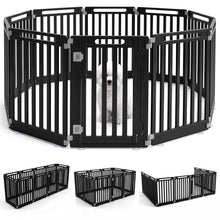 Dog Playpen 10 Panel 31.5" Height Indoor Outdoor Pet Fence