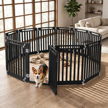 12-Panel Dog Playpen 31.5" Height Indoor Outdoor Pet Fence