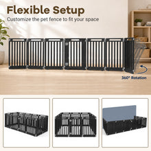 12-Panel Dog Playpen 31.5" Height Indoor Outdoor Pet Fence
