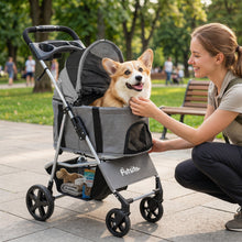 3-in-1 Foldable Pet Stroller for Small to Medium Dogs