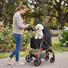 3-in-1 Foldable Pet Stroller for Small to Medium Dogs