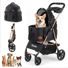3-in-1 Foldable Pet Stroller for Small to Medium Dogs