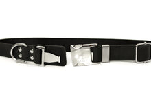 Modern Style Quick-Release Leather Dog Collar