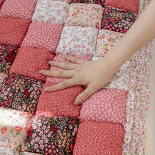 Waterproof Sofa Cover & Garden Style Patchwork Cotton Couch Pad