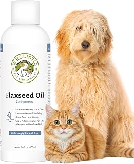 Wholistic Pet Organics, Flax Seed Oil 16 fl oz