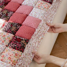 Waterproof Sofa Cover & Garden Style Patchwork Cotton Couch Pad
