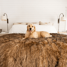 PupProtector™ Waterproof Throw Blanket - Sable Tan