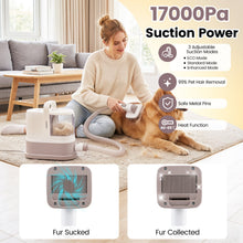 9-in-1 Dog Grooming Vacuum Kit with 3 Suction Modes