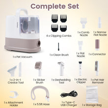 9-in-1 Dog Grooming Vacuum Kit with 3 Suction Modes