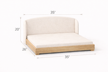 The Haven — Luxury Handcrafted Dog Bed | Solid Wood, Orthopedic, Waterproof lined