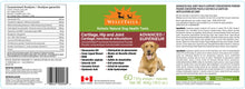 WellyTails Cartilage, Hip & Joint Dog ADVANCED (original Rx formula updated)