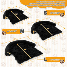Plush Calming Dog Couch Bed with Anti-Slip Bottom