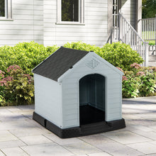 Dog House for Small Dogs Waterproof Plastic with Elevated Floor
