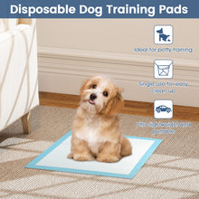 Dog and Puppy Pee Pads 18" x 13" (300 Counts) for Potty Training-Blue