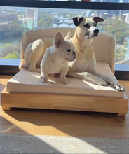 The Haven — Luxury Handcrafted Dog Bed | Solid Wood, Orthopedic, Waterproof lined