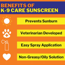 A picture of the benefits of using Epi-Pet Sun Protector Sunscreen,