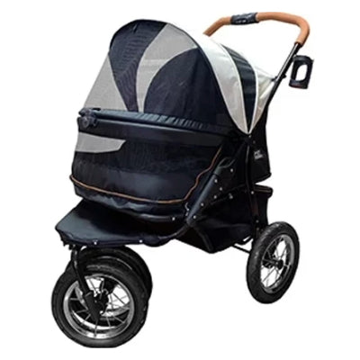 Pet Gear, NO-ZIP Double Dog Stroller - Cap. 90 lbs.