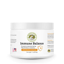 the front picture of Immune Balance in 28.3g bottle