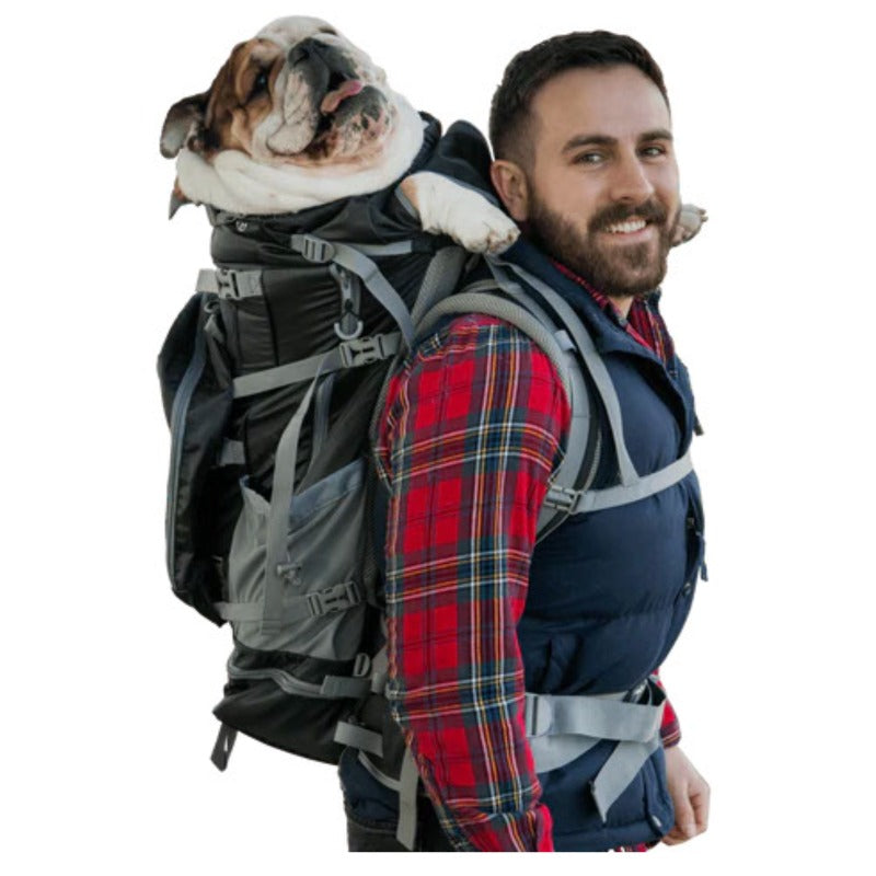 Kolossus | Big Dog Carrier & Backpacking Pack Black