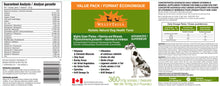 WellyTails  Mighty Green Phytonutrients Vitamins & Minerals for Dogs