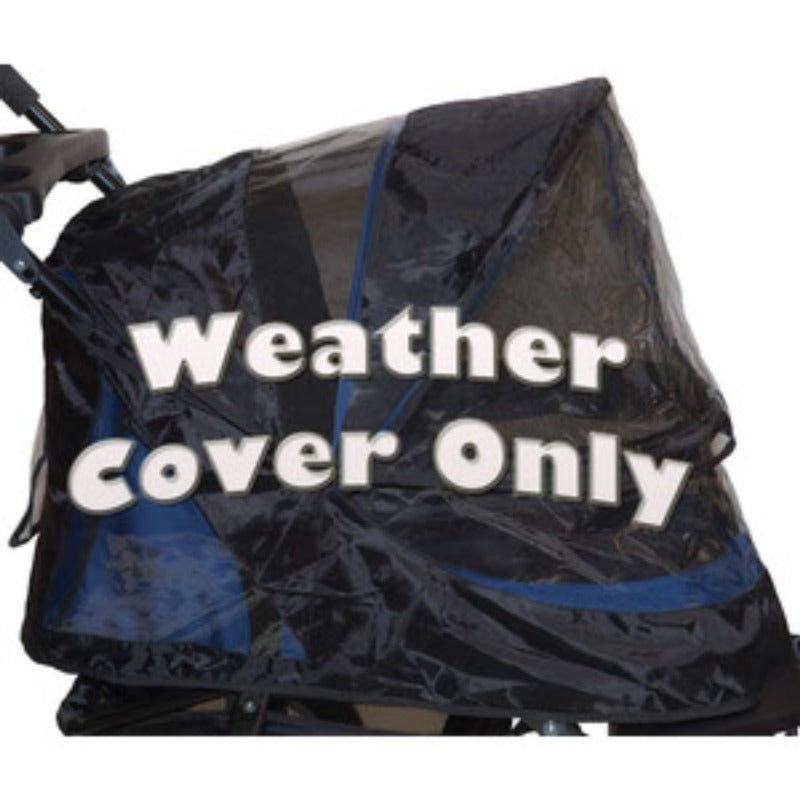 A close up image of Dog Stroller Weather Cover for 