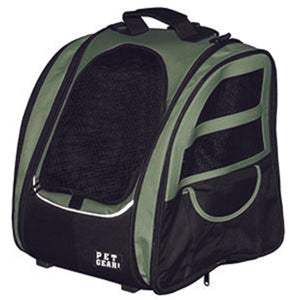 A close up image of a 5-in-1 Pet Carrier [Backpack/Tote/Roller Bag/Carrier/Car Seat], Sage