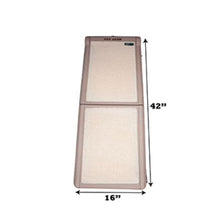 the pet gear Short Bi-Fold Ramp product dimension