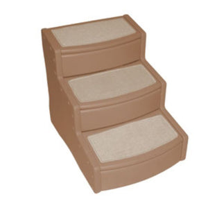 A full close up image of Pet Gear Easy Step III Extra Wide, Tan