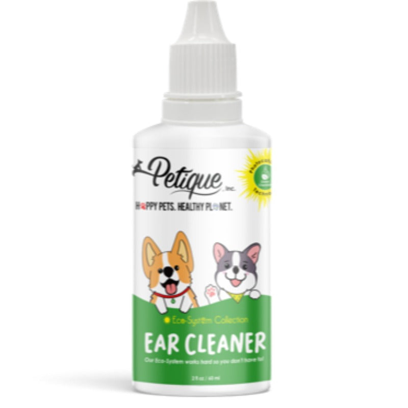 Petique Odor Eliminating Ear Cleaner with Photocatalyst Technology 2 OZ