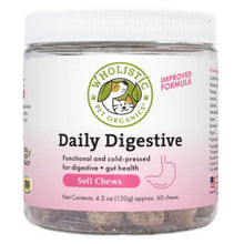 A front picture of the Daily digestive soft chews in 60 chews bottle