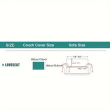 Premium Chaise Lounge Couch Cover – Waterproof & Extra Large Protection Cover Sofa Cover 180*300