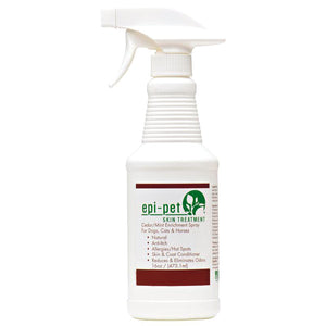 An image of Epi-Pet Skin & Coat Enrichment , 16oz, Cedar/Mint bottle spray