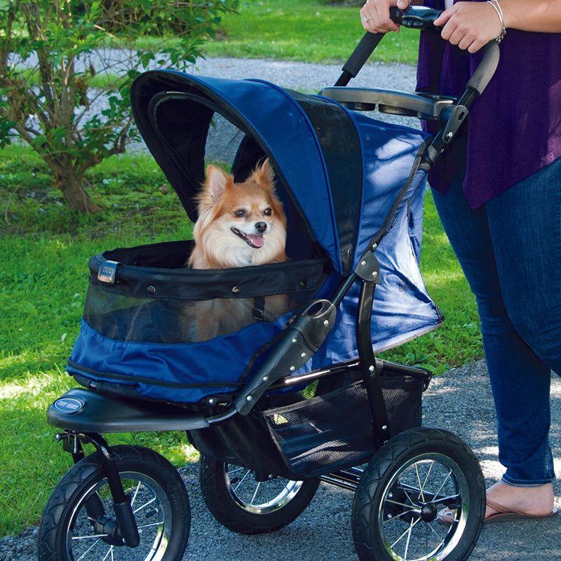Pet Gear, Jogger NOZIP Dog Stroller, Midnight River