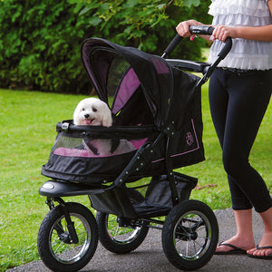 pet jogging stroller reviews Pet Gear NV No-Zip Pet Stroller