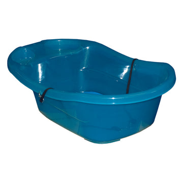 a close up image of a Pup-Tub, Ocean Blue