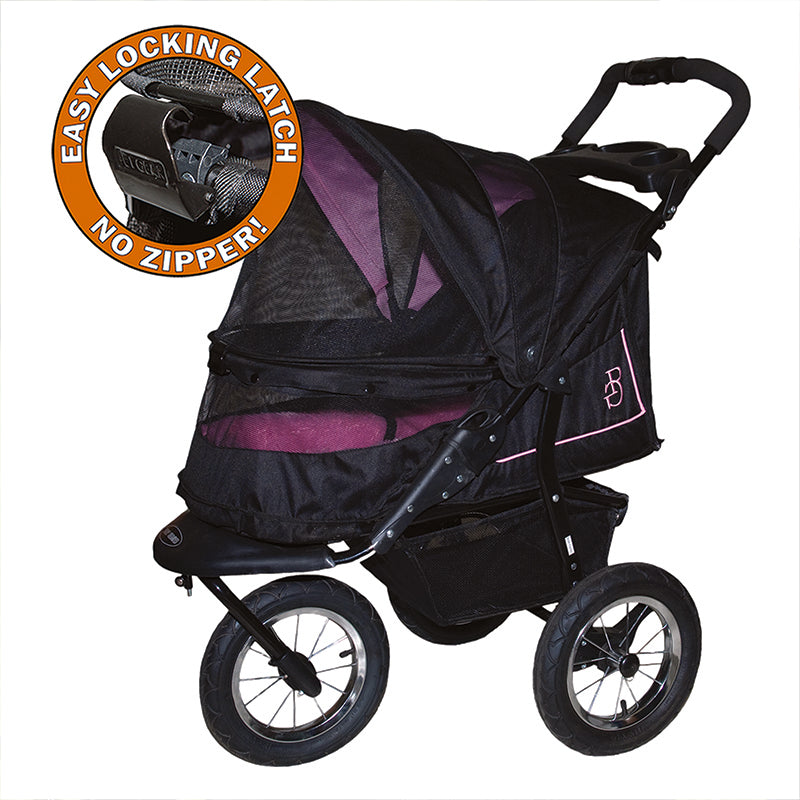 pet gear no zip nv pet stroller for cats dogs Pet Gear NV No-Zip Pet Stroller